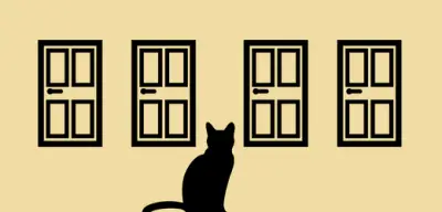 Mathe-Rätsel: Wie Sie eine Katze hinter vier Türen in fünf Tagen finden