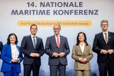 Merz fordert Tempo bei maritimer Sicherheit