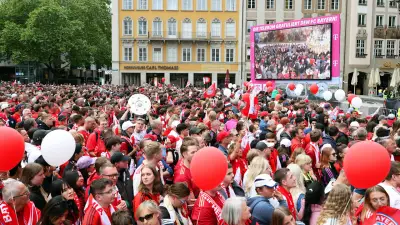München plant Meisterfeier: FC Bayern feiert 35. Titel am Marienplatz am 17. Mai