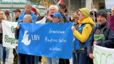 Münchner Norden: 1900 Wohnungen geplant – Naturschützer kämpfen gegen Baumfällungen im Eggarten