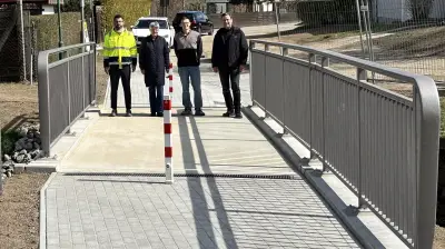 Neue Brücke in Loitz: Nur für Fußgänger und Radfahrer, Autos nur im Notfall