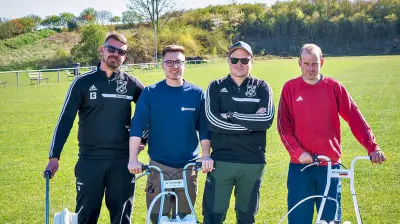 Platzwarte der Region: Rasenpflege als Teamarbeit beim ESV