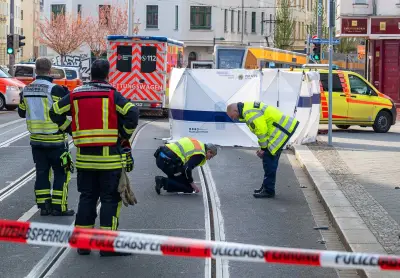 Schwerer Straßenbahnunfall in Leipzig: Neunjähriger Junge lebensgefährlich verletzt