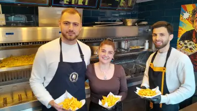 Student bringt holländische Pommes-Kultur nach Warnemünde: Doppelt frittierte Kartoffeln erobern Ostseebad