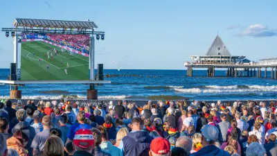 Usedom bereitet sich vor: Gigantische Public-Viewing-Arena zur Fußball-WM 2026 an der Ostsee