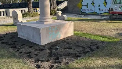 Vandalismus am geplanten Ludwig-II.-Denkmal: Forderung nach Kameraüberwachung an Corneliusbrücke
