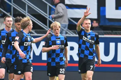 Vier Tore von Bilbija: Paderborn gewinnt spektakuläres Fußball-Feuerwerk gegen Magdeburg