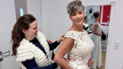 Vom Globetrotter zur Brautkleid-Künstlerin: Maßschneiderin in Hornburg schreibt Familiengeschichten neu