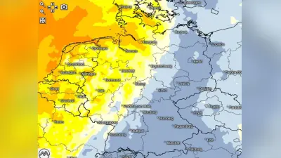 Wettergrenze teilt Deutschland: Sonnenschein im Westen, Grau im Osten am Dienstag