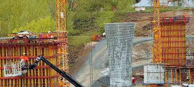 XXL-Brücke über die Mulde bei Pouch: Vollsperrung steht fest