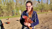 Bioland-Hühnerhof in Burtschütz: Jungunternehmerin Josephine Uhlmann setzt auf Biohaltung