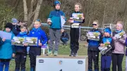 Brüeler Schüler triumphieren beim Osterduathlon in Godern mit knappen Siegen