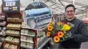 Edeka im Zelt: Ostertest für einzigartigen Supermarkt an der Ostsee in Kühlungsborn