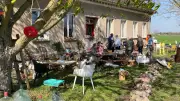 Flohmarkt im Gutshaus Waldberg: Kuchen als Standgebühr