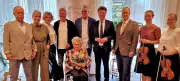 Gertrud Golm feiert 100. Geburtstag im Haus an der Rossel mit prominenten Gratulanten