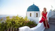 Goodbye Deutschland-Star aus Freising feiert Traumhochzeit auf Santorini