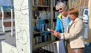Größter Bücherschrank des Saalekreises kehrt als Laga-Attraktion nach Bad Dürrenberg zurück