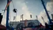Horror auf Volksfest: Bungee-Seil reißt in Sevilla