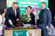 Landesgartenschau eröffnet: Voigt rät Besuchern zur Ruhe