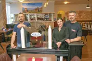 Neues griechisches Restaurant 'Meteora' eröffnet in Dessau-Törten