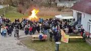 Osterfeuer in Nordwestmecklenburg: Tradition und Gemeinschaft im Flammenschein