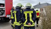 Schornsteinbrand in Sarnow: Vier Feuerwehren verhindern Schlimmeres an Karfreitag