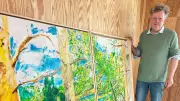 Sebastian Eschenbach zeigt „Om Sommeren“ im EisBahnhof Warnitz