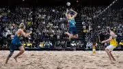 Wie zwei schwedische Beachvolleyballer mit dem Sprung-Zuspiel den Sport revolutionierten