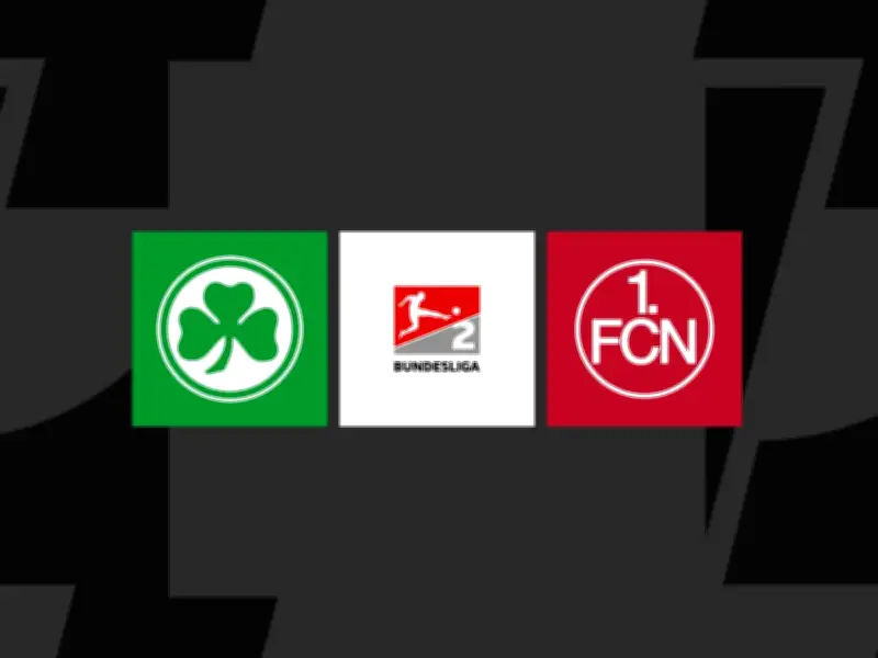 2. Bundesliga heute: Fürth gegen Nürnberg live im TV, Stream & Ticker