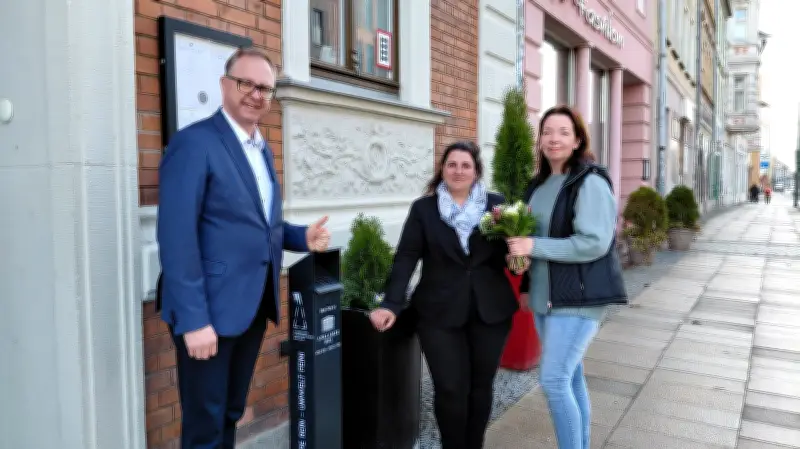 Anklam: Stadt vergibt Aschenbecher-Patenschaften für saubere Innenstadt