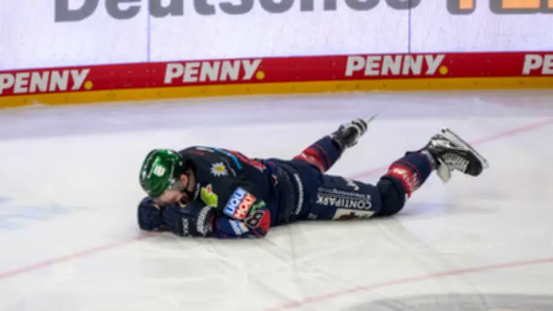 Blut-Schock im Finale: Eisbären-Star Müller kassiert Puck ins Gesicht