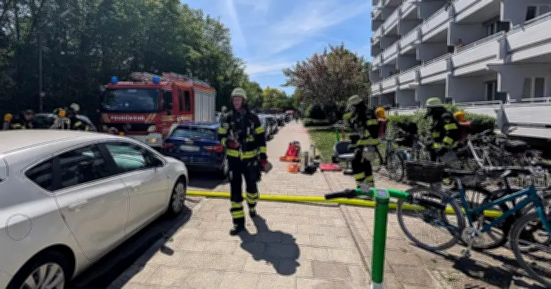Brandstiftung in Pasing: 46-Jähriger zündet Wohnung aus Wut an