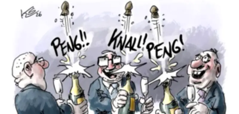 Cartoons des Monats April: Karikaturen im Überblick