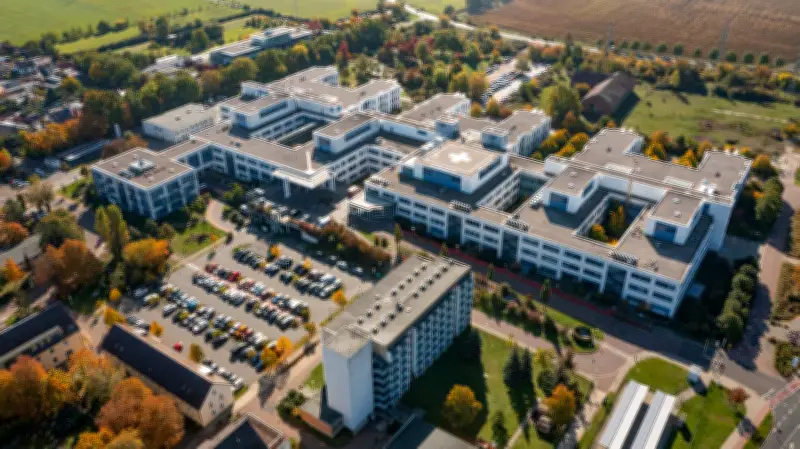 Einbruch im Dessauer Klinikum: Hoher Sachschaden, Beute unklar