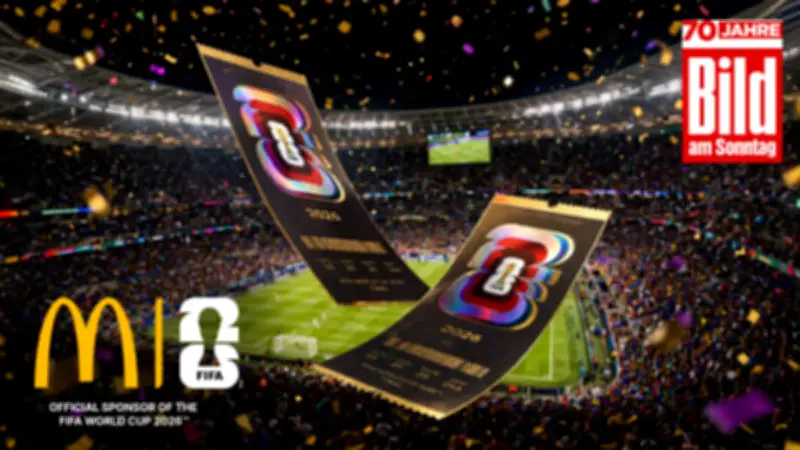 Gewinnspiel: Mit McDonald's zum WM-Finale 2026 nach New York!