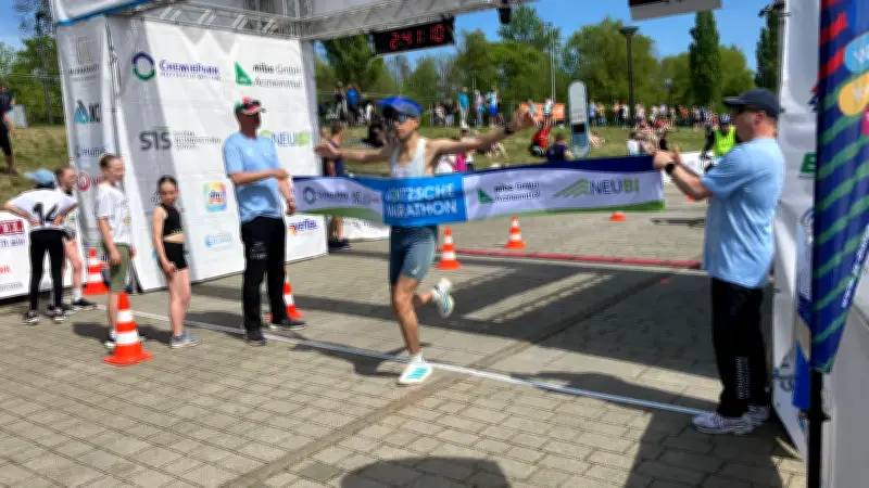 Goitzsche Marathon 2026: Rekordbeteiligung und dritter Sieg für Soufi