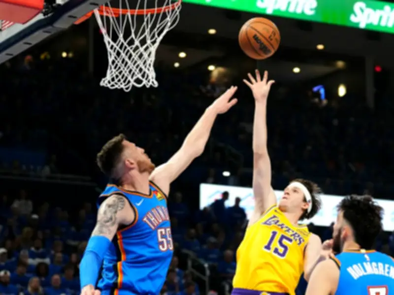 NBA: Hartenstein und Thunder schlagen Lakers in Spiel eins