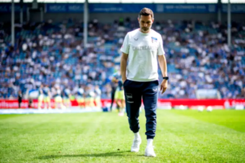 „Richtig angefressen“: Hertha-Trainer Leitl vermisst Intensität