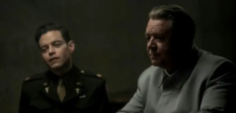 Russell Crowe als Hermann Göring: Selbstgefällig bis zur Unkenntlichkeit