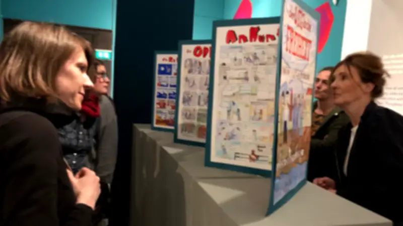 Schüler erzählen Fluchtgeschichten als Comic im Feininger-Museum