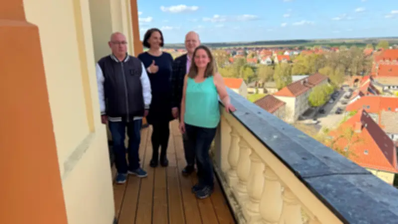 Templiner Aussichtsplattform nach Sanierung wieder geöffnet