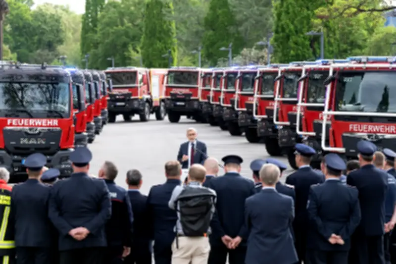 Waldbrandbekämpfung: Sachsen rüstet Feuerwehren mit 15 neuen Löschfahrzeugen auf