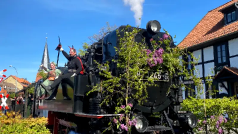 Walpurgisnacht im Harz: Tausende feiern friedlich – nur wenige Zwischenfälle