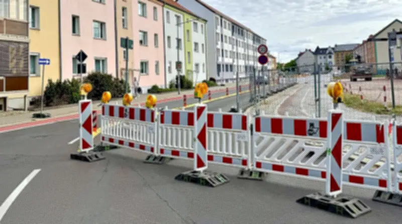 Wolfgangstraße in Dessau ab Mai halbseitig gesperrt