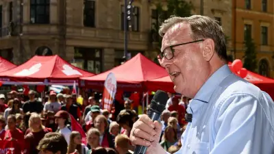 1. Mai in Halle: 1.500 Menschen bei DGB-Demo mit Ramelow