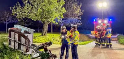 Betrunkene steuern Maiwagen: Unfall mit vielen Verletzten in Baden-Württemberg