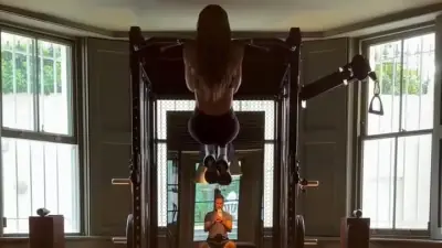 David Beckham feiert 51. Geburtstag im Gym mit Victoria