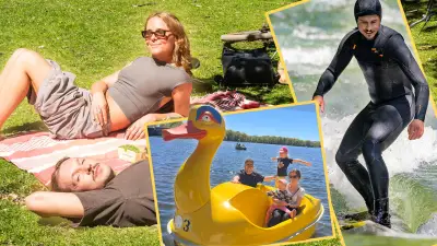 Mini-Sommer-Wochenende: Deutschland genießt die Sonne