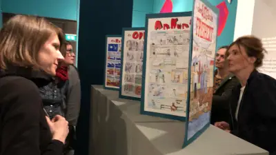 Schüler erzählen Fluchtgeschichten als Comic im Feininger-Museum