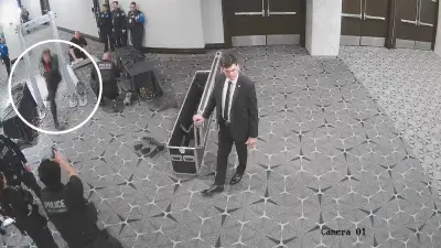 Schockvideo zeigt Dinner-Attentäter in voller Aktion